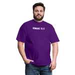 Romans 15:13 Unisex Classic T-Shirt - purple