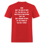 Romans 15:13 Unisex Classic T-Shirt - red