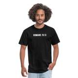 Romans 15:13 Unisex Classic T-Shirt - black