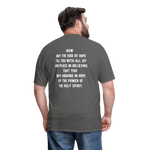 Romans 15:13 Unisex Classic T-Shirt - charcoal