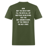 Romans 15:13 Unisex Classic T-Shirt - military green
