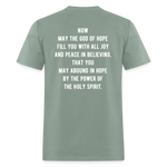 Romans 15:13 Unisex Classic T-Shirt - sage