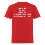 John 14:6 Unisex Classic T-Shirt - red