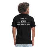 John 14:6 Unisex Classic T-Shirt - black