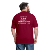 John 14:6 Unisex Classic T-Shirt - burgundy