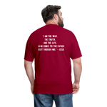 John 14:6 Unisex Classic T-Shirt - dark red