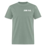 John 14:6 Unisex Classic T-Shirt - sage
