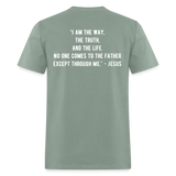 John 14:6 Unisex Classic T-Shirt - sage