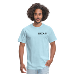 Luke 4:18 Unisex Classic T-Shirt - powder blue