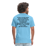Luke 4:18 Unisex Classic T-Shirt - aquatic blue