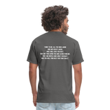 Matthew 11:28-29 Unisex Classic T-Shirt - charcoal
