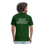 Matthew 11:28-29 Unisex Classic T-Shirt - forest green