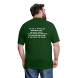 Matthew 11:28-29 Unisex Classic T-Shirt - forest green