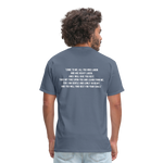 Matthew 11:28-29 Unisex Classic T-Shirt - denim