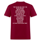 Joel 2:12-13 Unisex Classic T-Shirt - burgundy