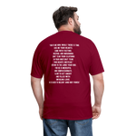 Joel 2:12-13 Unisex Classic T-Shirt - burgundy