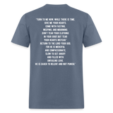Joel 2:12-13 Unisex Classic T-Shirt - denim