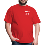 James 5:13-18 Unisex Classic T-Shirt - red