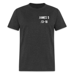 James 5:13-18 Unisex Classic T-Shirt - heather black
