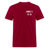 James 5:13-18 Unisex Classic T-Shirt - dark red