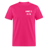 James 5:13-18 Unisex Classic T-Shirt - fuchsia