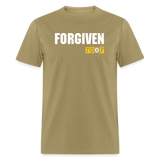 Forgiven 70x7 Unisex Classic T-Shirt - khaki