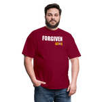Forgiven 70x7 Unisex Classic T-Shirt - burgundy