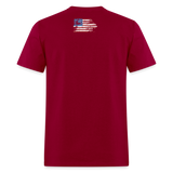 Forgiven 70x7 Unisex Classic T-Shirt - dark red