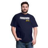 Forgiven 70x7 Unisex Classic T-Shirt - navy