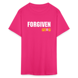 Forgiven 70x7 Unisex Classic T-Shirt - fuchsia