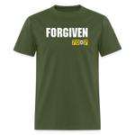 Forgiven 70x7 Unisex Classic T-Shirt - military green