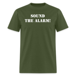Sound The Alarm Unisex Classic T-Shirt - military green