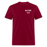 Matthew 13:15 Unisex Classic T-Shirt - burgundy