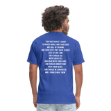 Matthew 13:15 Unisex Classic T-Shirt - royal blue