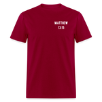 Matthew 13:15 Unisex Classic T-Shirt - dark red