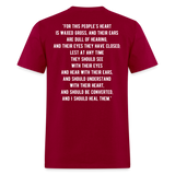 Matthew 13:15 Unisex Classic T-Shirt - dark red