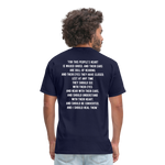 Matthew 13:15 Unisex Classic T-Shirt - navy