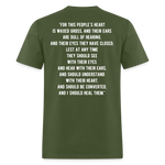 Matthew 13:15 Unisex Classic T-Shirt - military green