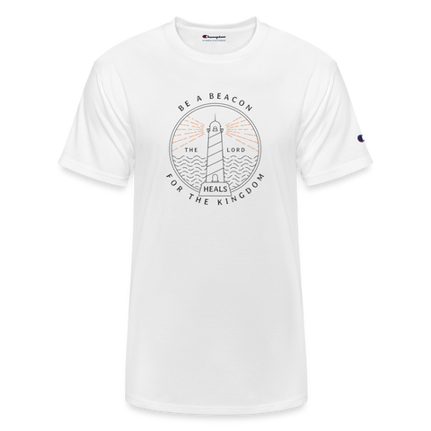 Be A Beacon Champion Unisex T-Shirt - white